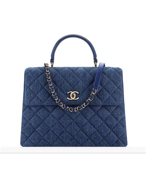 chanel bag blue|chanel official website bags.